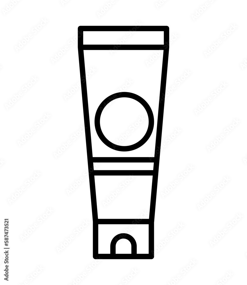 sunblock icon isolated sunblock icon isolated