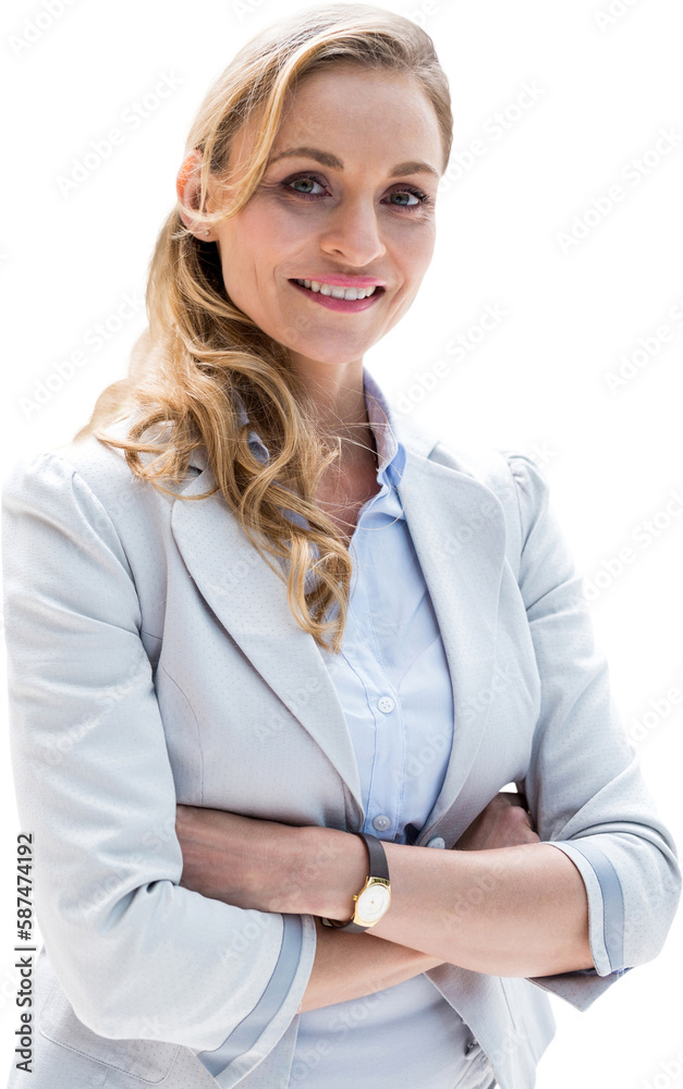 Portrait of confident smiling businesswoman Portrait of confident smiling businesswoman