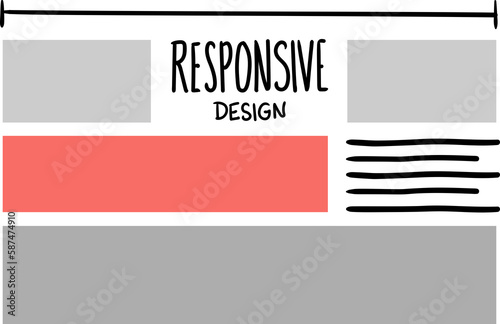 Responsive design on a page