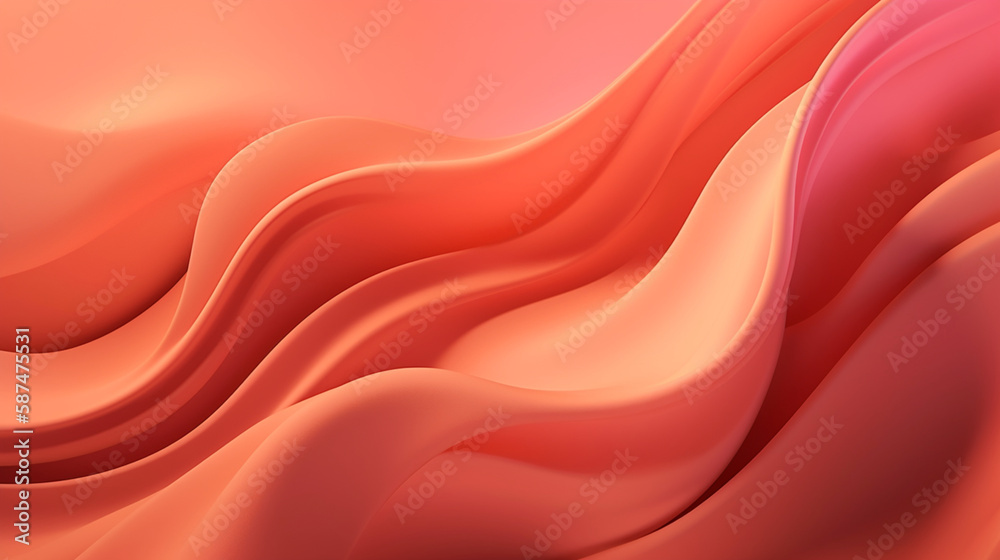 Fototapeta premium coral satin background