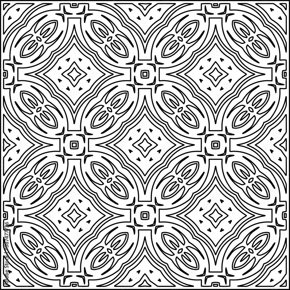 Stylish texture with figures from lines .Geometric lines art. Black and white pattern. Abstract background for web page, textures, card, poster, fabric, textile. Stylish texture with figures from lines .Geometric lines art. Black and white pattern. Abstract background for web page, textures, card, poster, fabric, textile.
