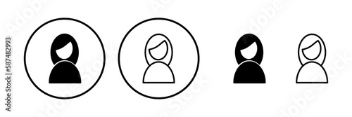 Female icon vector. toilet icon. restroom sign. gender