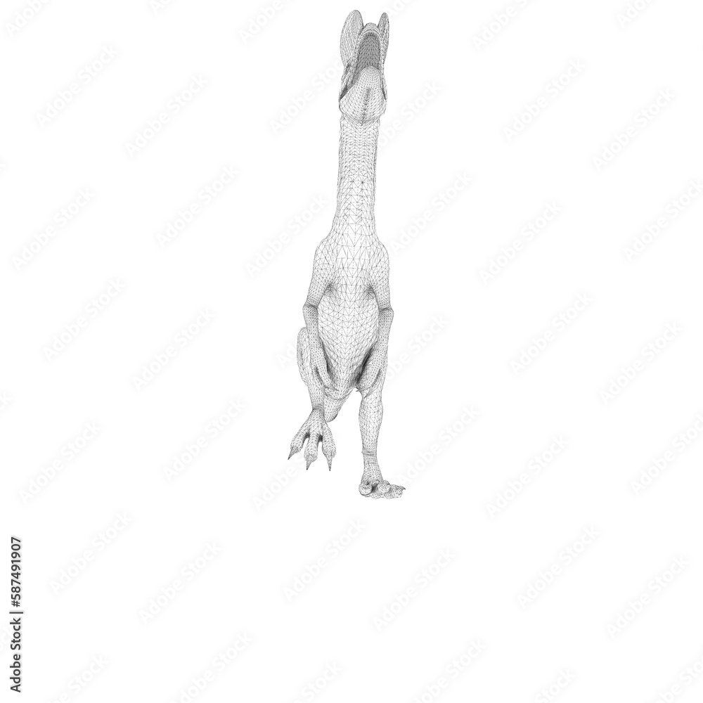 Obraz premium Dilophosaurus dinosaurs 1