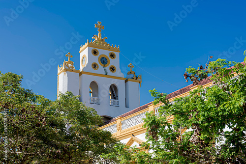 Dome of the parish of Santa Cruz de Lorica founded in 1739, with the name of San José de Gaita, in memory of the cacique of that place. photo