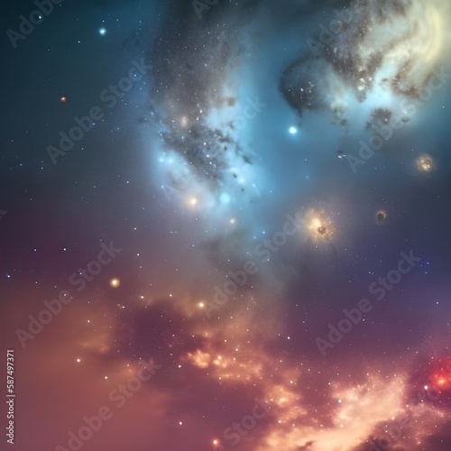 background with stars