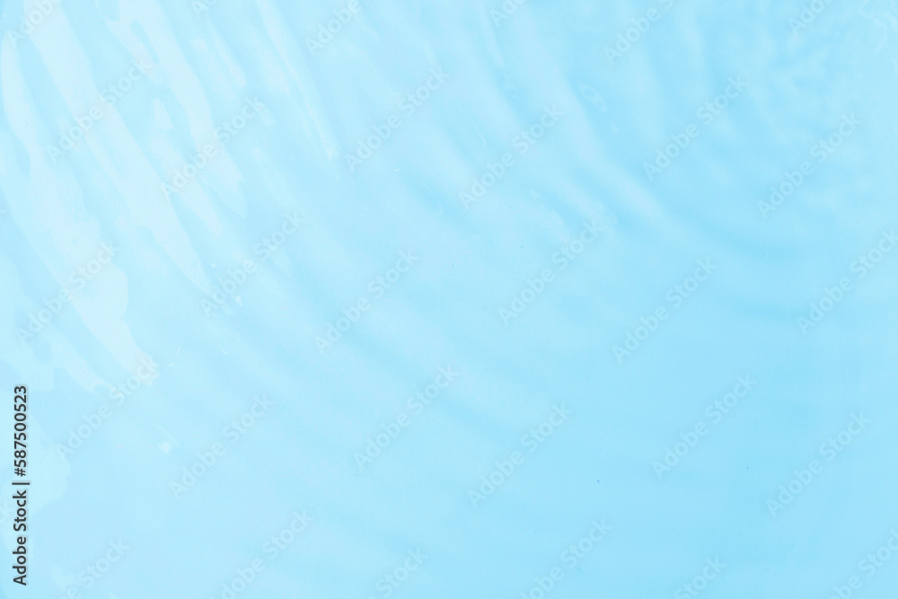 Waves on the surface of the water. gentle light waves, water, top view. Cyan, blue, transparent Waves on the surface of the water. gentle light waves, water, top view. Cyan, blue, transparent