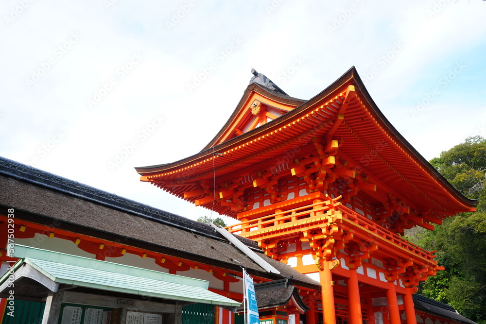Roumon Tower Gate of Kamigamo-jinja or Shrine in Kyoto, Japan - 日本 京都府 上賀茂神社 楼門 賀茂別雷神社楼門
Roumon Tower Gate of Kamigamo-jinja or Shrine in Kyoto, Japan - 日本 京都府 上賀茂神社 楼門 賀茂別雷神社楼門
