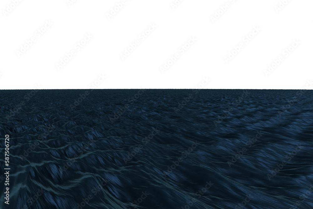 Obraz premium Dark blue ocean