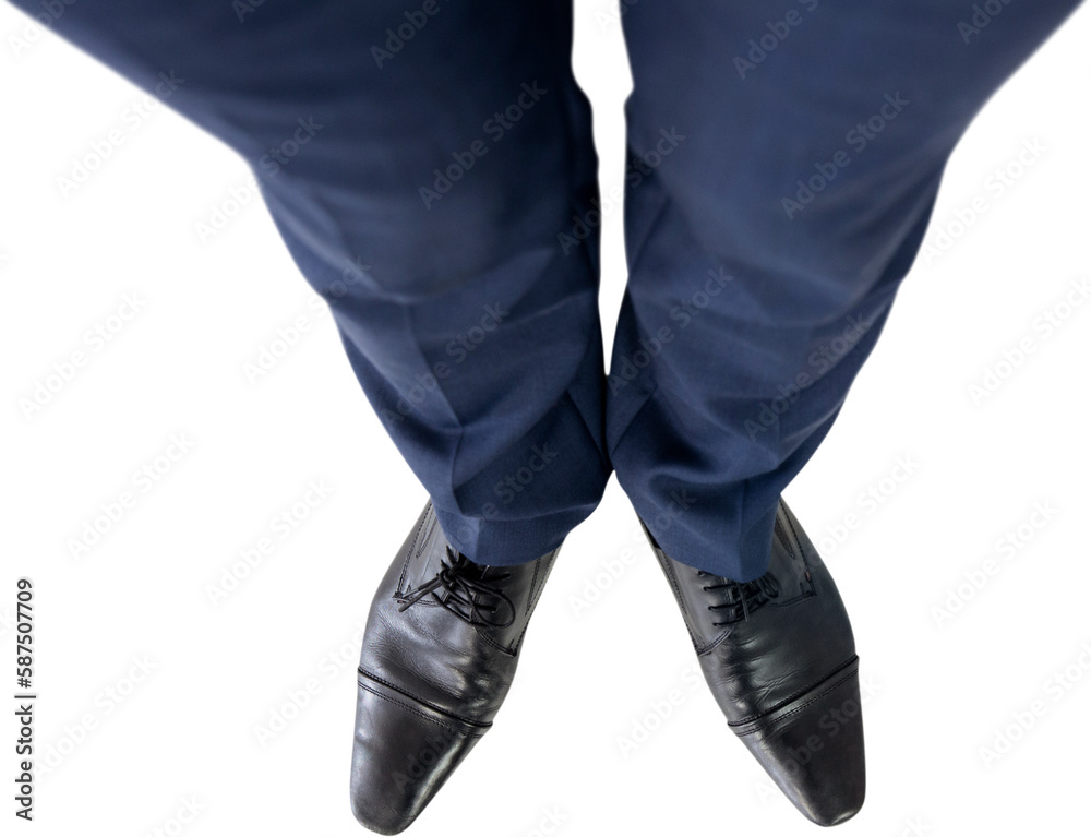 Businessman standing isolated on white background Businessman standing isolated on white background