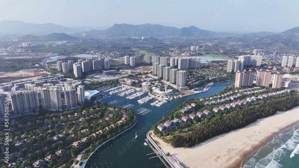 custom made wallpaper toronto digitalview of cityscape of sanya