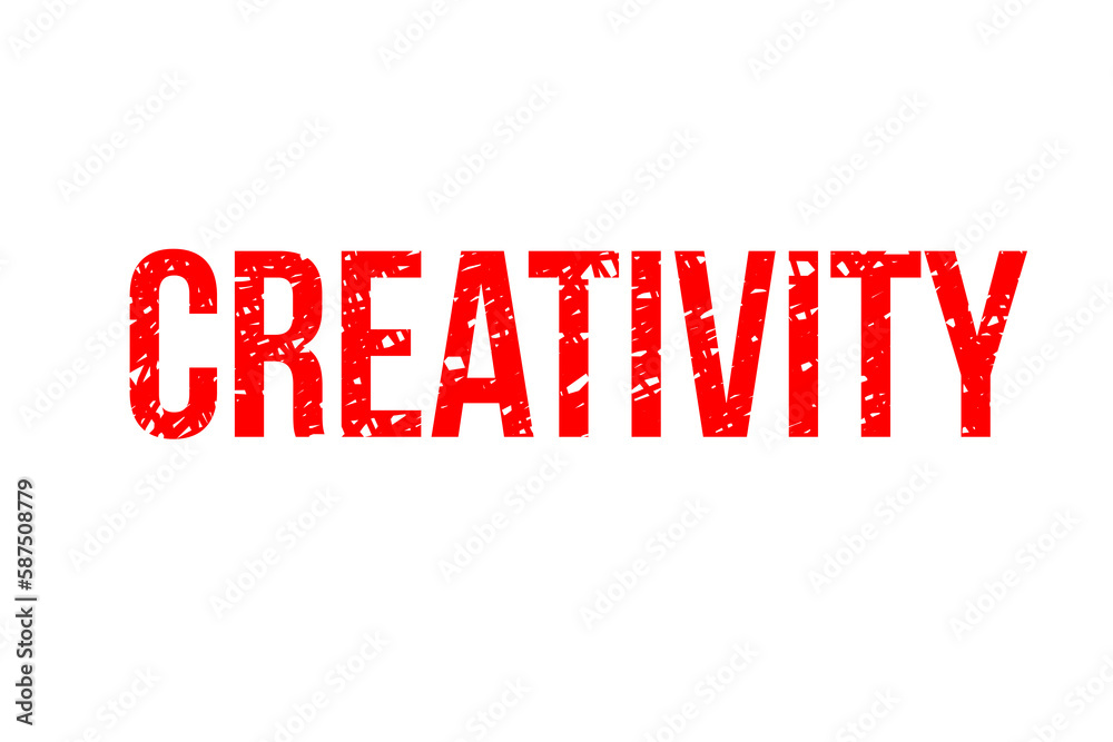 Obraz premium Digitally generated image of Creativity text 