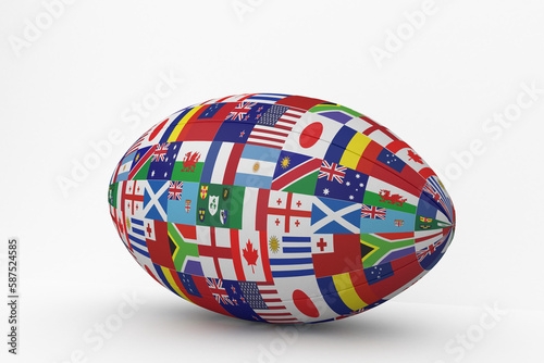 Rugby world cup international ball