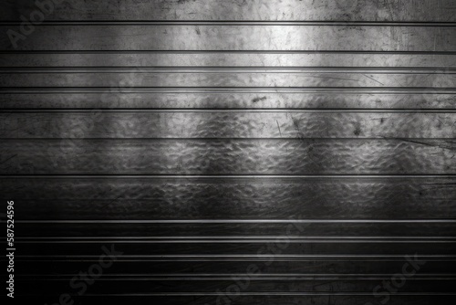 monochromatic wall texture in black and white. Generative AI