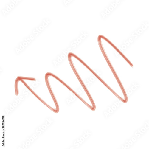 Digitally generated image of arrow sign drawing