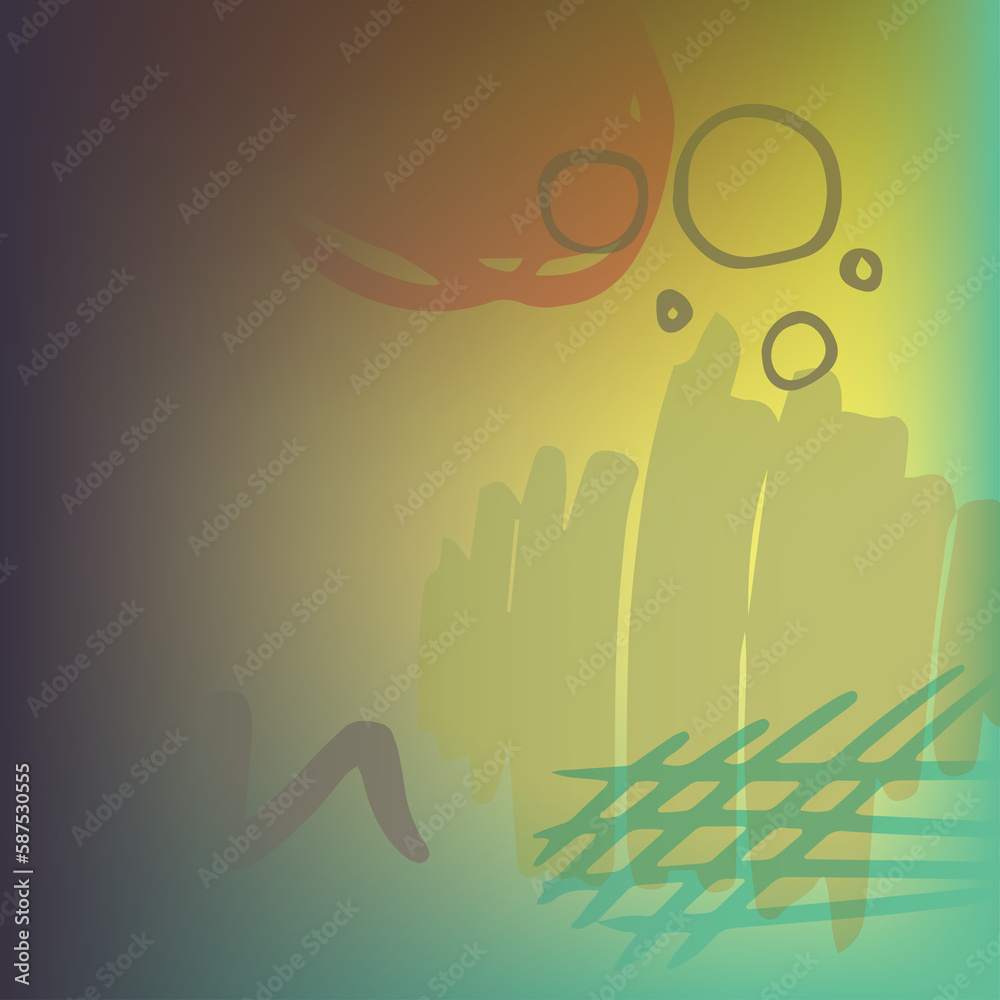 Photography Composite image of scribbling