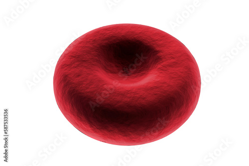 Digital image of red blood cell