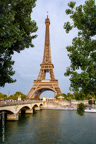 Eiffel tower in Paris, France. © Bogdan Barabas
