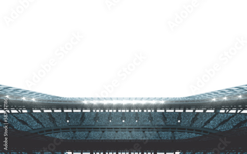 Graphic image of stadium