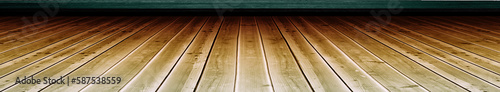 View of brown floorboard
