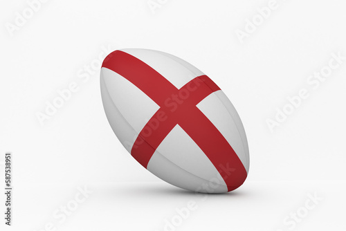 England flag rugby ball