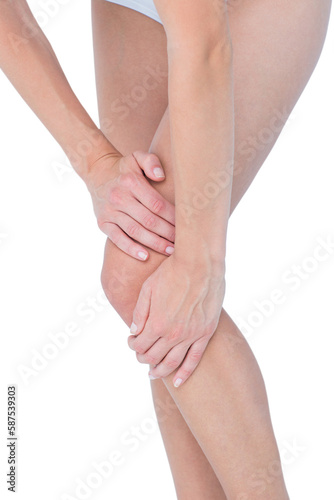 Fototapeta Naklejka Na Ścianę i Meble -  Woman with knee pain