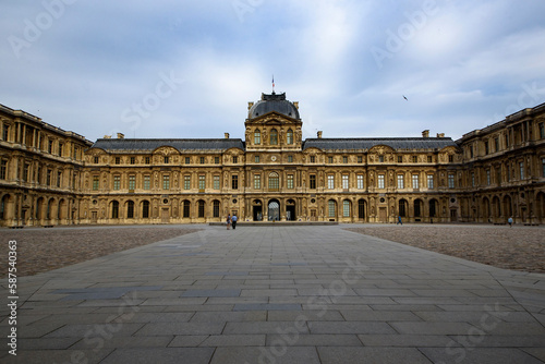 The famous Louvre museum, Paris, France