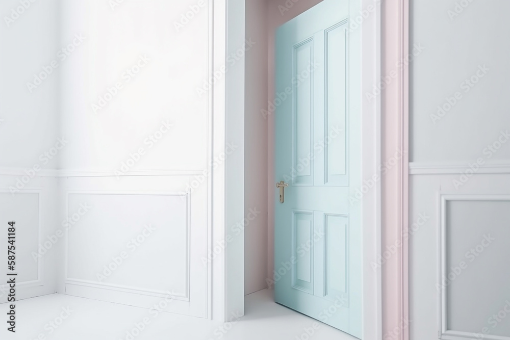 the door pastel color