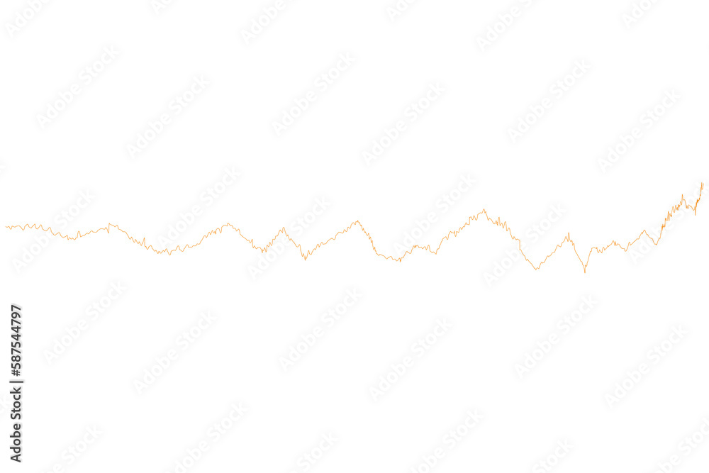 Illustration of line graph Illustration of line graph