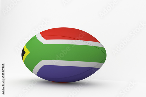 South African flag rugby ball