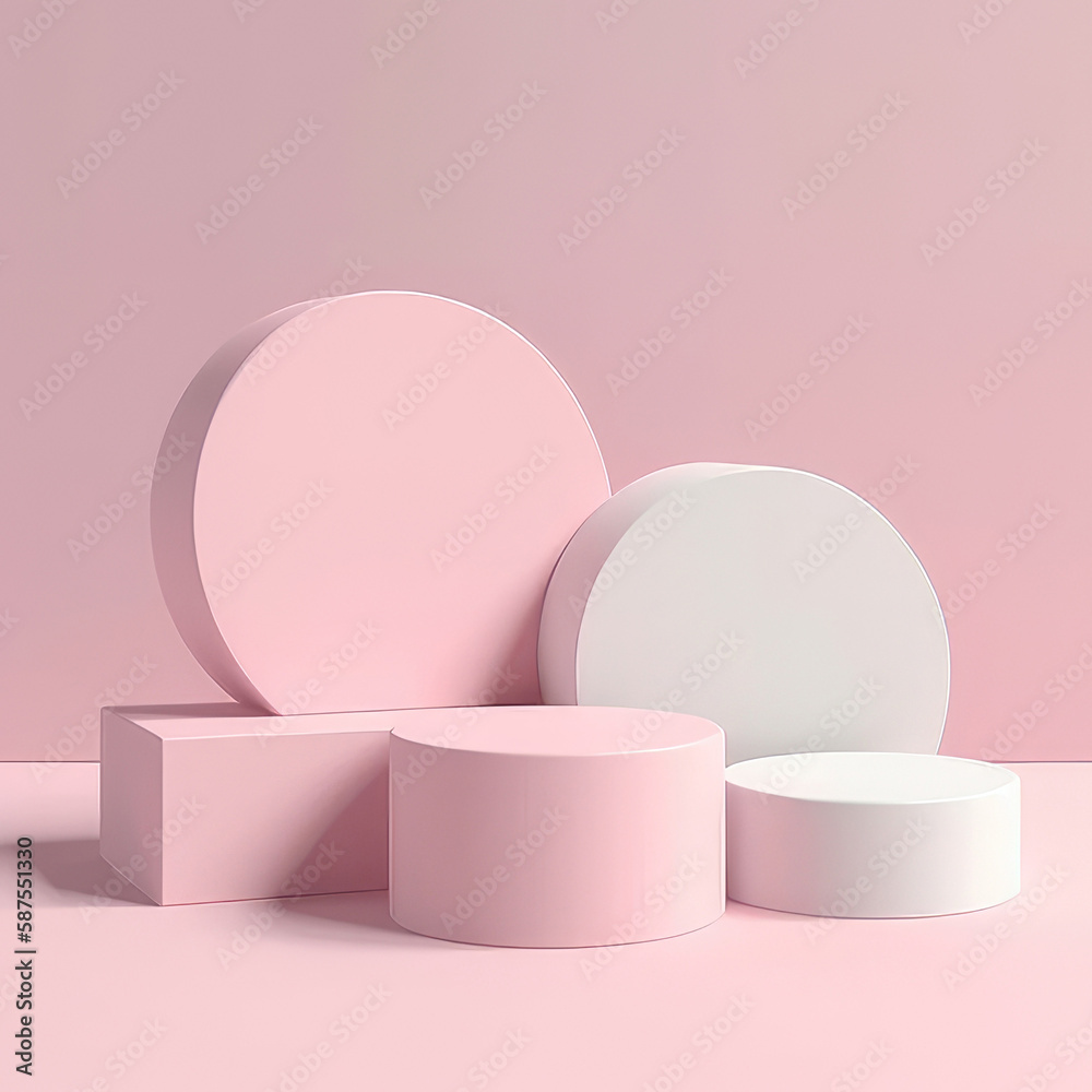 3D minimal background for product 3D minimal background for product