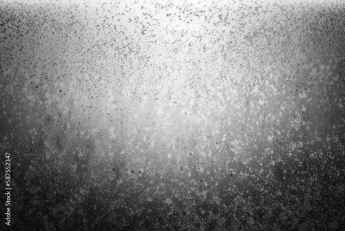 black and white close-up photograph of water droplets. Generative AI