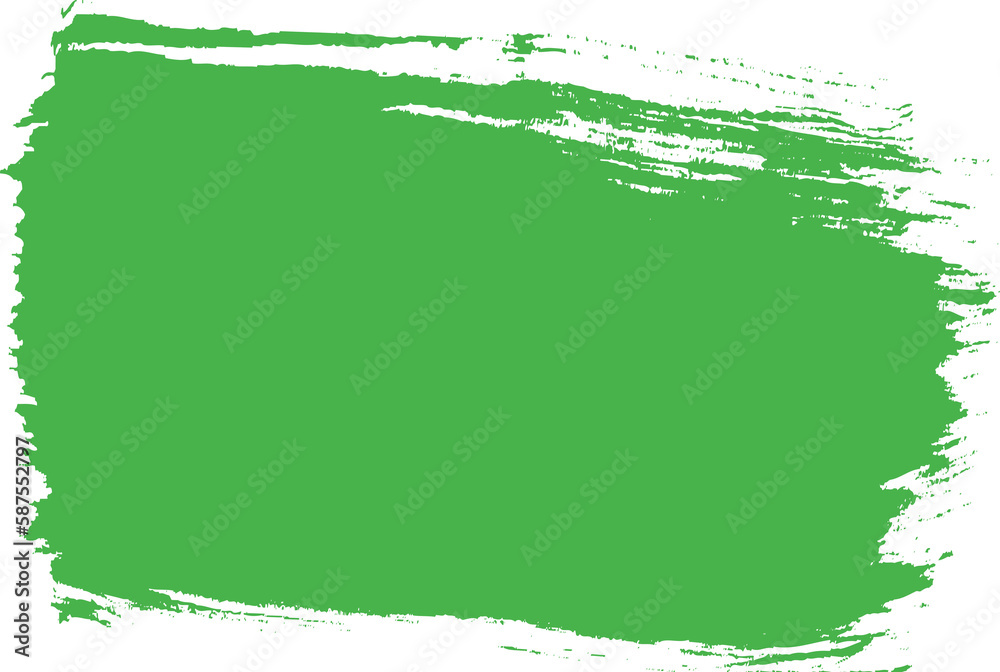 Digitally generated image of green paint