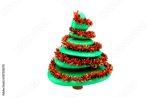 Digitally generated image of decoration during Christmas