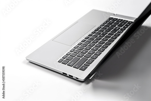 laptop isolated on white background