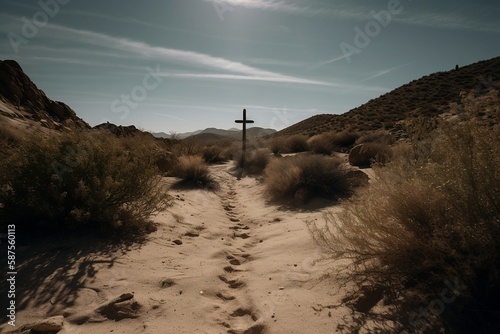 Cross in the Desert