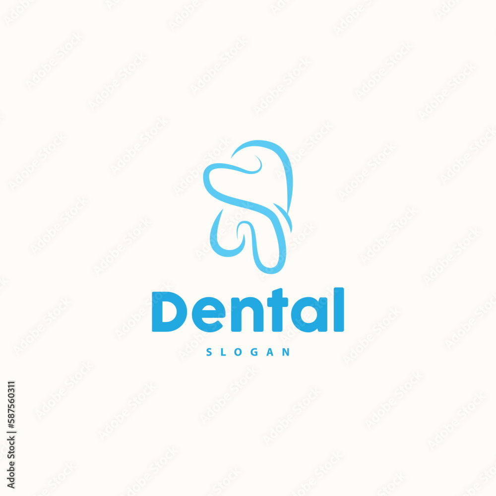 Tooth logo, Dental Health Vector, Care Brand Illustration Tooth logo, Dental Health Vector, Care Brand Illustration