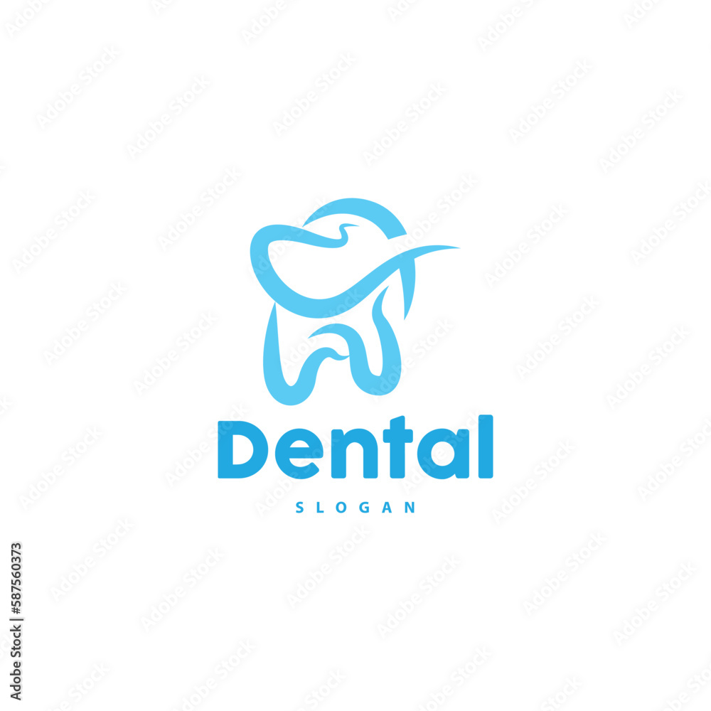 Tooth logo, Dental Health Vector, Care Brand Illustration Tooth logo, Dental Health Vector, Care Brand Illustration