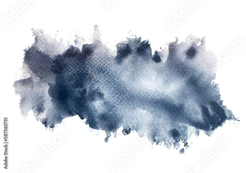 grey watercolor.