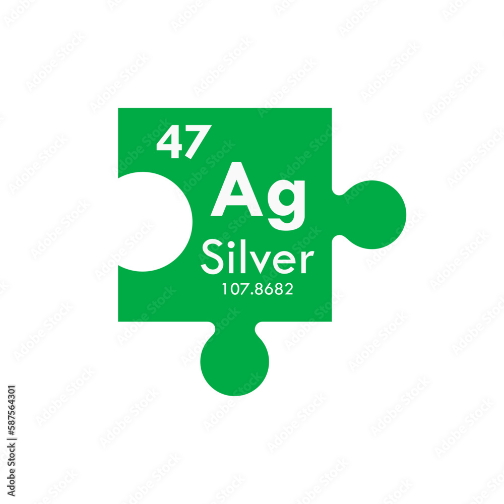 silver icon. vector template illustration  for web design