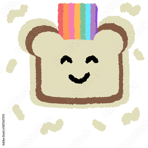 Rainbow breads 