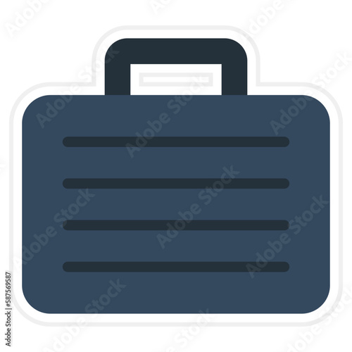 Briefcase Sticker Icon