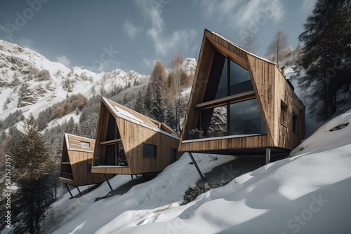 Beautiful modern Cabin in t...