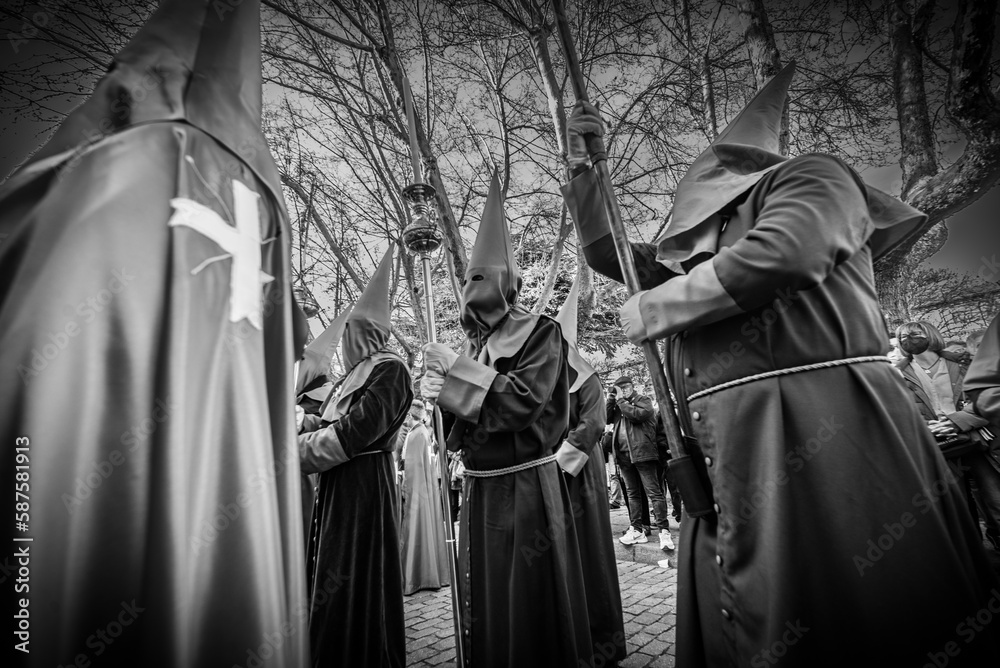 abril de 2023 desfiles procesionales de la religion catolica en Valladolid España