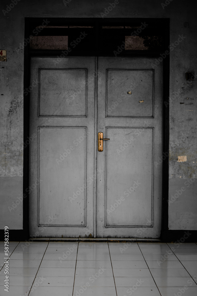 old door in a wall old door in a wall