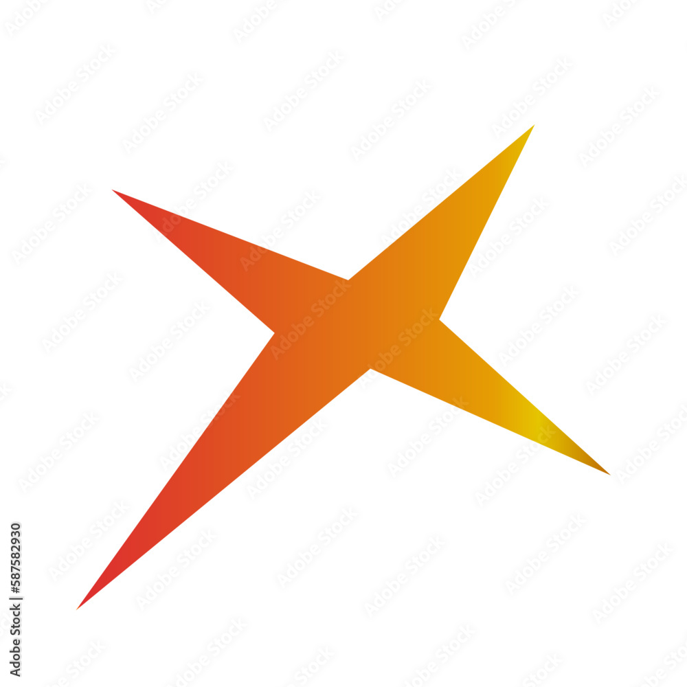 illustration of a star illustration of a star