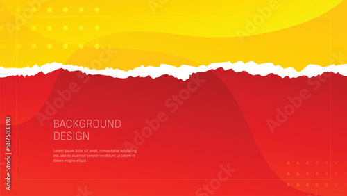 Paper style abstract background vector illustration