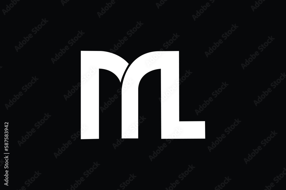 m logo Set of creative monogram letter m logos design template Vector ...