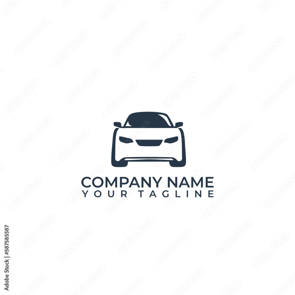 Front Car outline from the film vector icon. Automotive vector logo design with isolated background. Front Car outline from the film vector icon. Automotive vector logo design with isolated background.