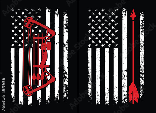 USA Archery Flag Design