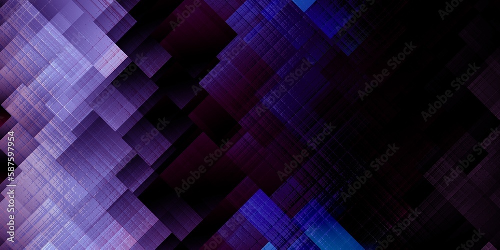Abstract pattern. Horizontal background for any design. Geometric shapes.